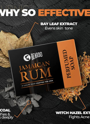 Beardo Jamaican Rum Soap - BATH SHOP