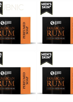 Beardo Jamaican Rum Soap pack of 4 - BATH SHOP