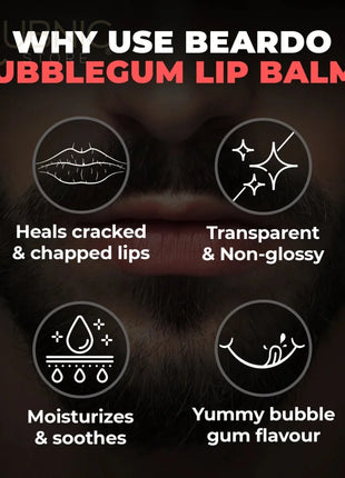 Beardo Lip Balm (Bubblegum) - LIP BALM