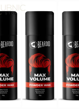 Beardo Max Volume Powder Wax pack of 3 - HAIR FIBER