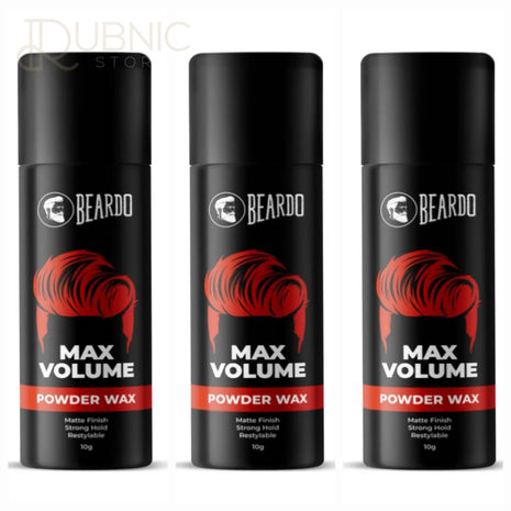 Beardo Max Volume Powder Wax pack of 3 - HAIR FIBER