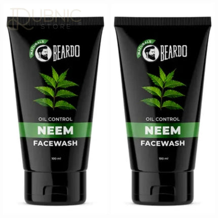 Beardo Neem Facewash For Men 100 ML PACK OF 2 - face wash