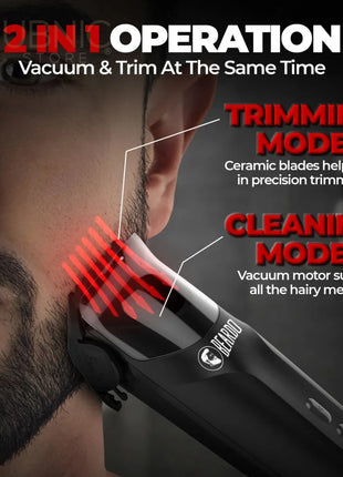 Beardo Ninja-X Pro Vacuum Trimmer - TRIMMER