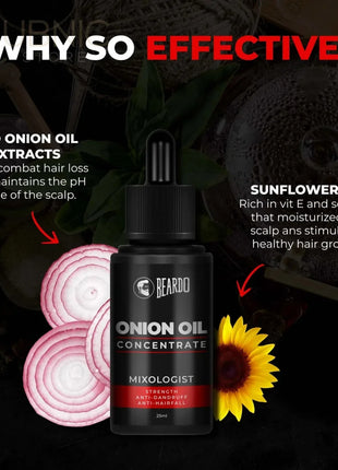 Beardo Onion Oil - HAIR OIL