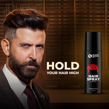 Beardo Strong Hold Hair Spray For Men pack of 2 - hair spray