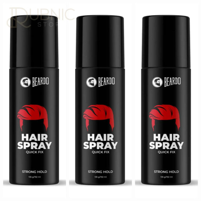 Beardo Strong Hold Hair Spray For Men pack of 3 - hair spray