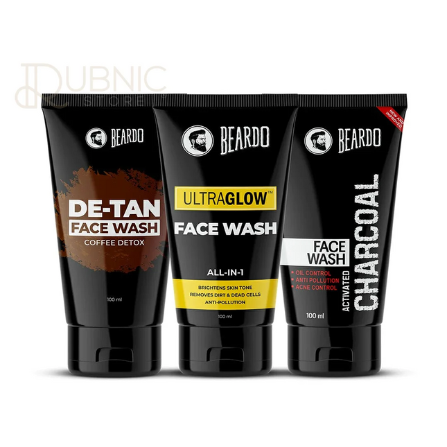 Beardo Ultimate Facewash Combo - face wash