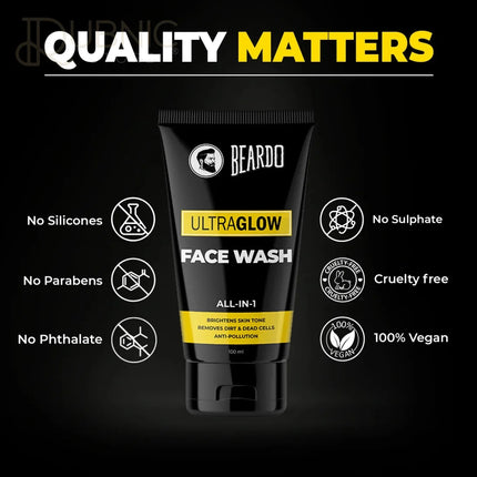 Beardo Ultimate Facewash Combo - face wash