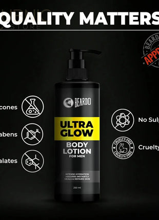 Beardo Ultraglow Body Lotion For Men - BODY BUTTER LOTION