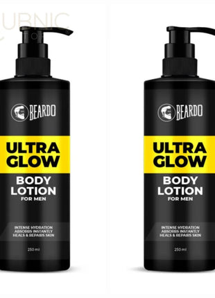 Beardo Ultraglow Body Lotion For Men pack of 2 - BODY BUTTER