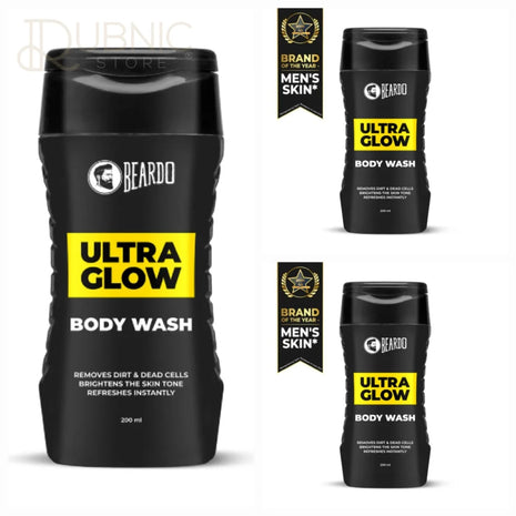 Beardo Ultraglow Bodywash pack of 3 - BODY WASH