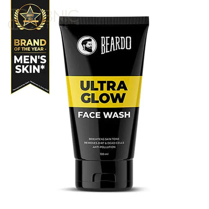 Beardo Ultraglow Face Cream & Ultraglow Facewash Combo -