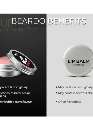 Beardo Ultraglow Face Cream & Lip Balm (Bubblegum) Combo -