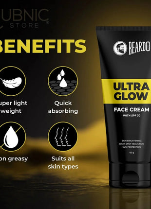 Beardo Ultraglow Face Cream (SPF-30) - FACE CREAM