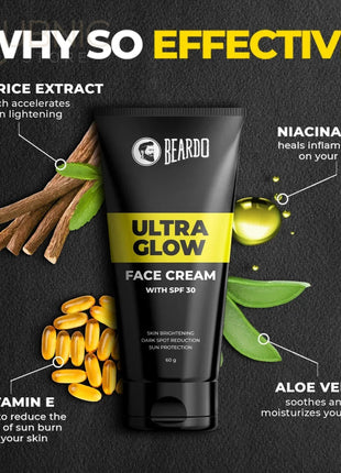 Beardo Ultraglow Face Cream (SPF-30) - FACE CREAM