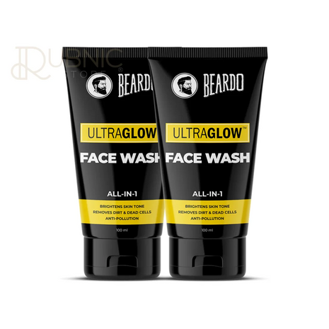 Beardo Ultraglow Facewash For Men 50 ML PACK OF 2 - face