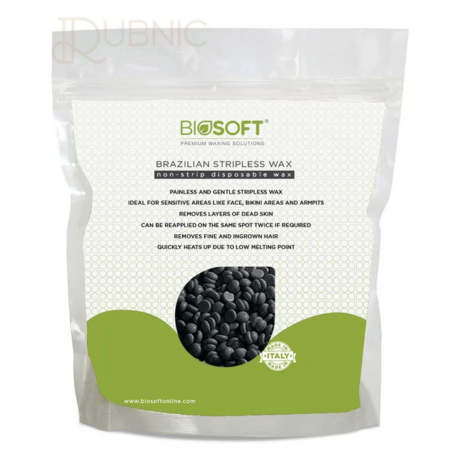 BIO SOFT CHARCOAL STRIPLESS WAX - WAX