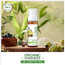 Organic Harvest Brightening Face Cleanser toner face serum