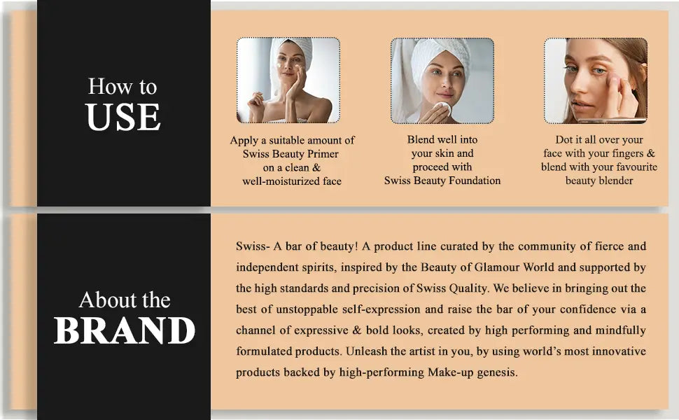 Swiss Beauty Primer & Foundation