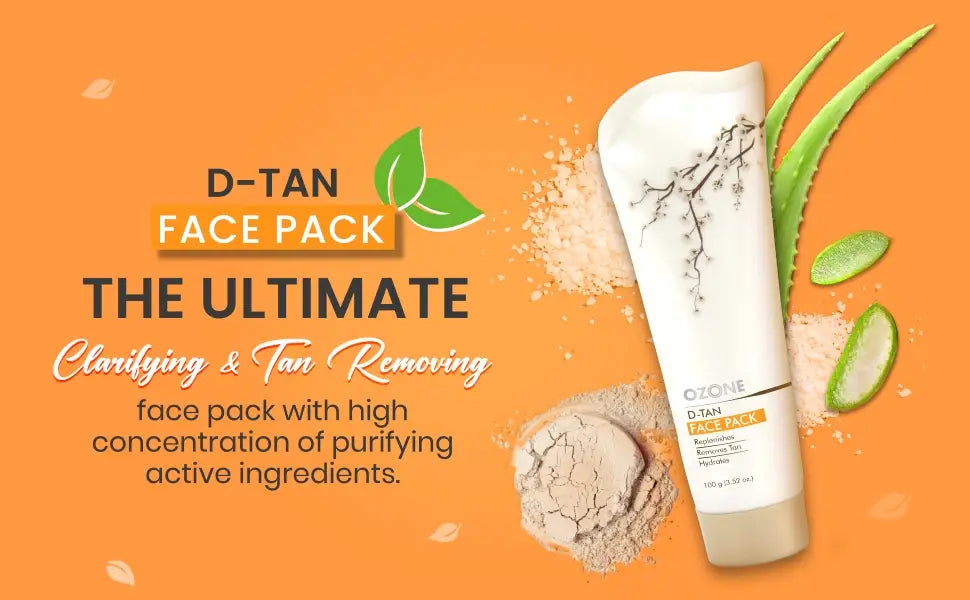 D Tan Face Pack