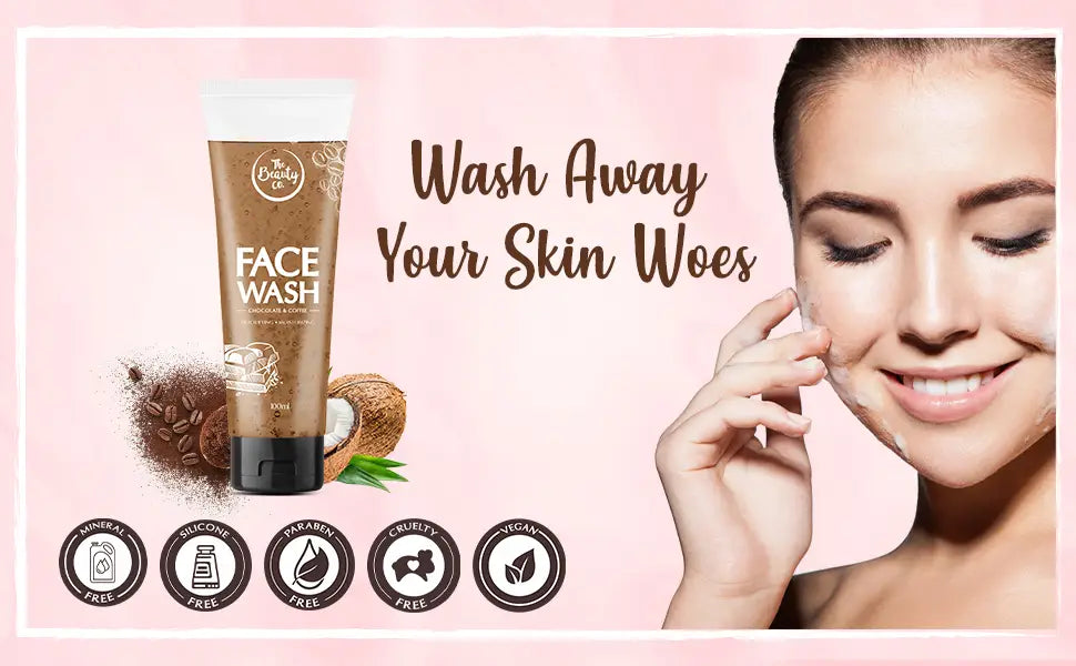 The Beauty Co. Chocolate Coffee Face Wash for Acne-Prone