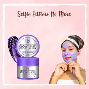 The Beauty Co. Glitter Glow Mask - Lavender Chamomile