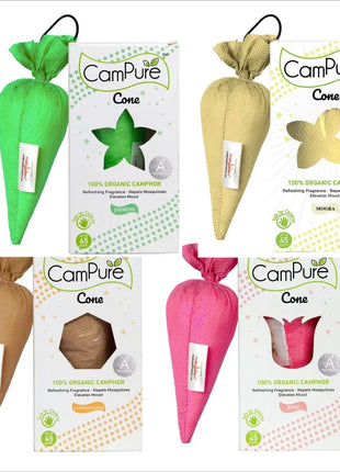 CAMPURE CamPure Cone Rose - Jasmine, Mogra,Sandalwood & Rose