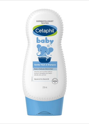 a bottle of cetaphii baby lotion on a white background