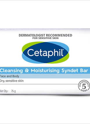 Cetaphil Cleansing and Moisturising Syndet Bar - PACK OF 2