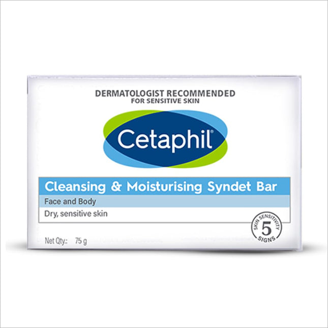 Cetaphil Cleansing and Moisturising Syndet Bar - PACK OF 2