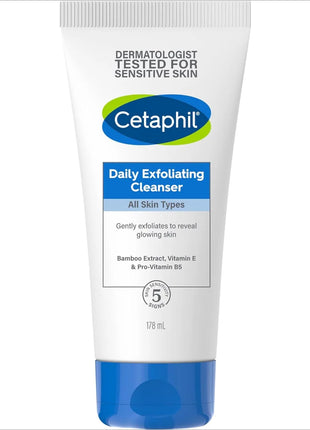 Cetaphil Face Wash Daily Exfoliating Cleanser 178 ml - FACE