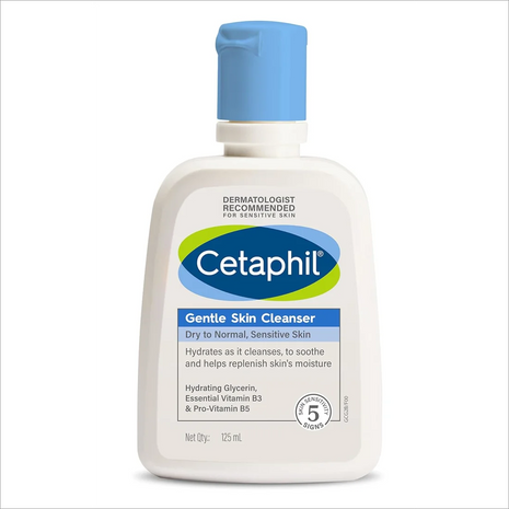 Cetaphil Face Wash Gentle Skin Cleanser for Dry to Normal