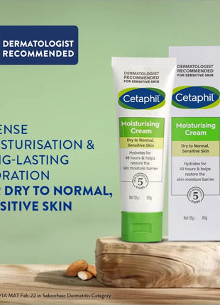 Cetaphil Moisturising Cream for Face & Body 80 gm - FACE