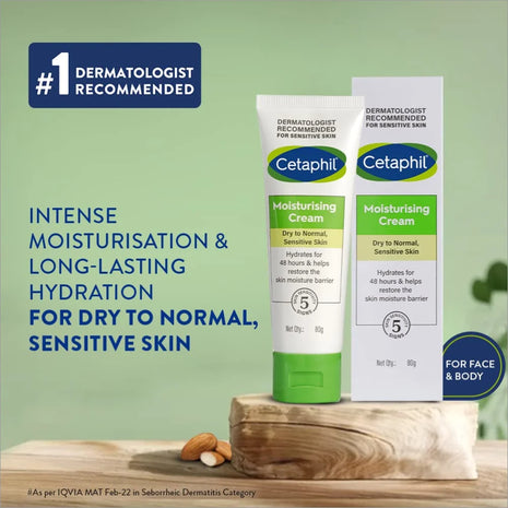 Cetaphil Moisturising Cream for Face & Body 80 gm - FACE