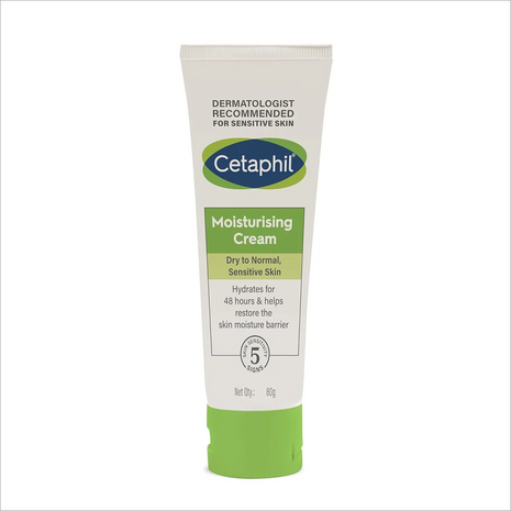 Cetaphil Moisturising Cream for Face & Body 80 gm - pack