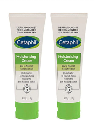 Cetaphil Moisturising Cream for Face & Body 80 gm - pack