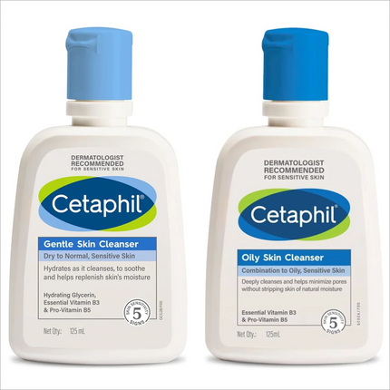 Cetaphil Oily Skin Cleanser Daily Face Wash 125ml - FACE