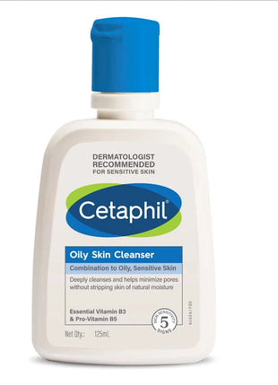 Cetaphil Oily Skin Cleanser Daily Face Wash 125ml - pack