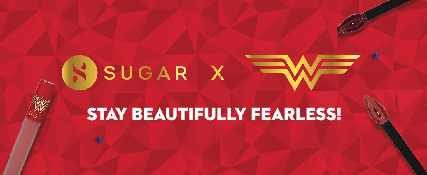 SUGAR Cosmetics X Wonder Woman 24-Hr Lip Lacquer