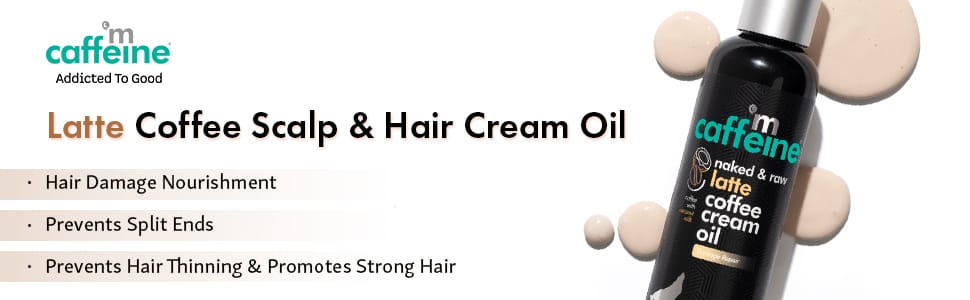 mCaffeine Coffee Scalp & Hair Cream Oil - Pre-Shower