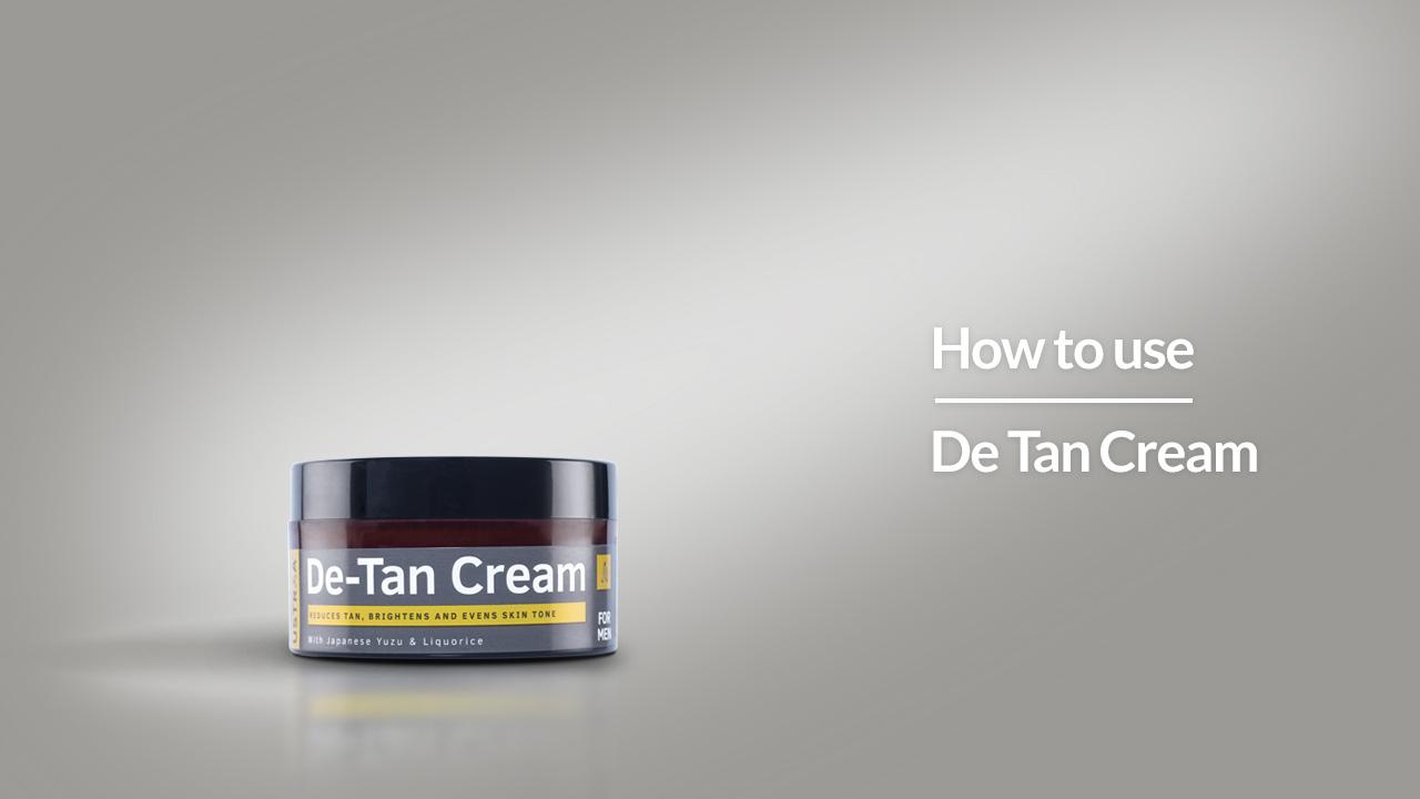 USTRAA De-Tan Cream and Hair Cream daily