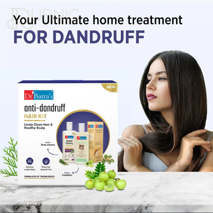 Dr Batra’s Anti-Dandruff Hair Kit - 515 ml | Lively Clean