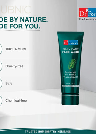 Dr Batra’s Daily Care Face Wash Enriched with Tea Tree Oil