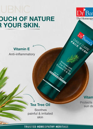 Dr Batra’s Daily Care Face Wash Enriched with Tea Tree Oil