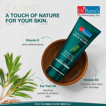 Dr Batra’s Daily Care Face Wash Enriched with Tea Tree Oil