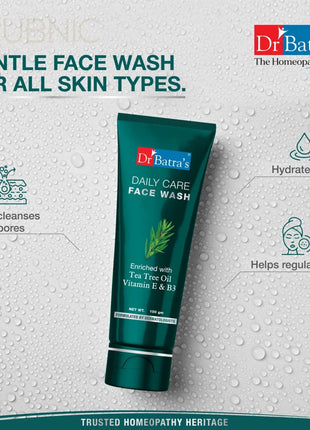 Dr Batra’s Daily Care Face Wash Enriched with Tea Tree Oil