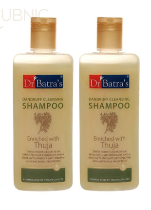 Dr Batra’s Dandruff Cleansing Shampoo 200 ML pack of 2 -