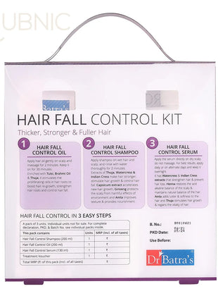 Dr Batra’s Hair Fall Control Kit - 530 ml | Inside Coupon