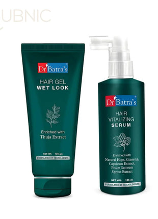 Dr Batra’s Hair Gel 100 ml+Hair Vitalizing Serum 125ml -