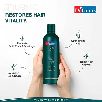 Dr Batra’s Hair Oil Enriched with Jojoba & Thuja Hiar oil